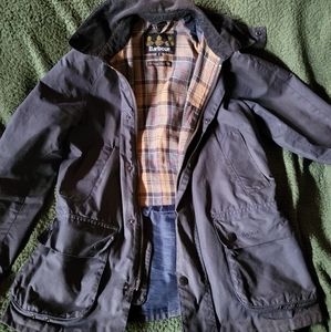 Barbour Classic Ashby Wax Jacket, size s, navy